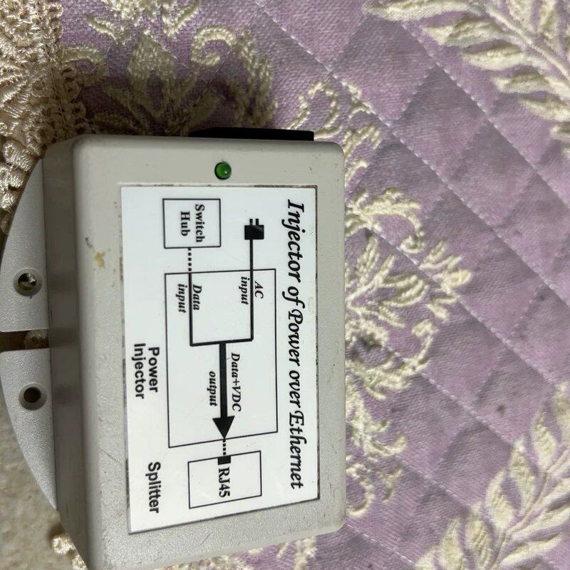 可维修台湾制造的高功率PoE注入器,型号MIT-07T-24,仅此议价