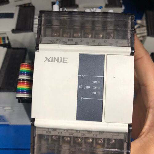 可维修信捷PLC 扩展模块XD-E16X 有4个，九成以上新，功能议价