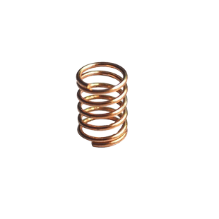 铜弹簧 导电铜丝弹簧 磷铜线压簧压缩弹簧 导电拉簧扭簧弹簧定做