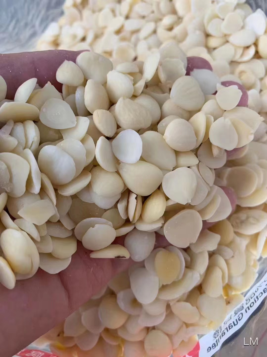 新货原味南北杏500g养生煲汤杏仁坚果仁干杏仁片优质大粒去皮杏仁