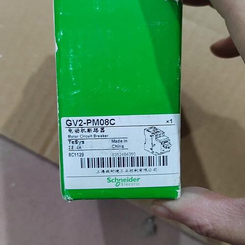 【议价】电动机断路器GV2_PM08C,未使用。有需要的