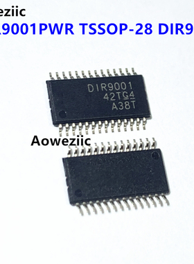 1个 DIR9001PWR TSSOP-28 DIR9001 数字音频接收芯片 全新原装