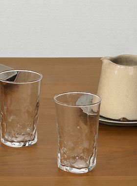 迦乐进口日本aderia石冢硝子玻璃水杯茶杯饮料杯酒杯