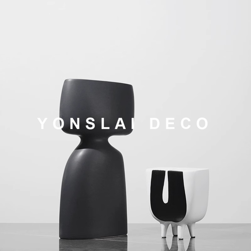 艺术风样板房间插花器桌面摆件