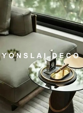 简约现代客厅桌面摆饰轻奢高级感