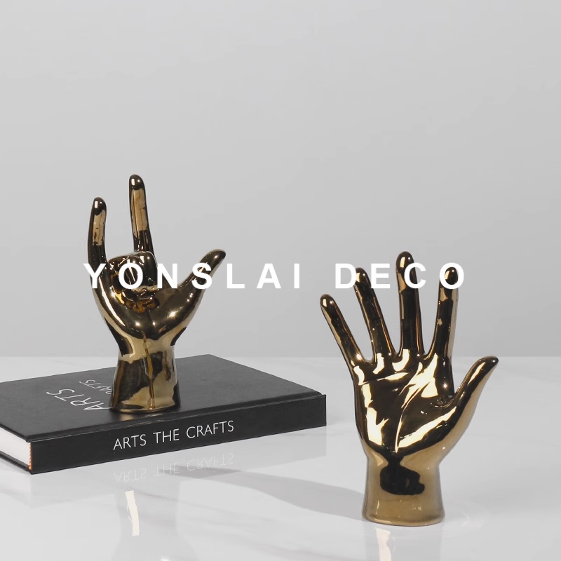 轻奢艺术风样板房间展厅软装饰品