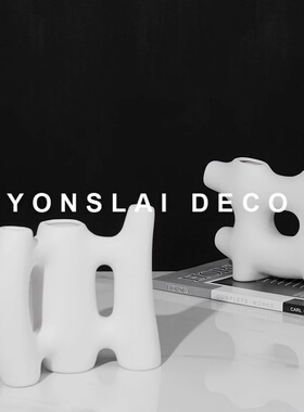 简约现代风几何样板房间软装饰品