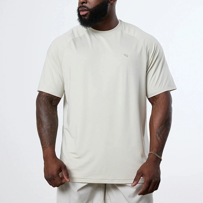 英国VANQUISH男宽松大码速干短袖