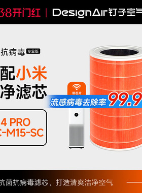 适配小米空气净化器4Pro滤芯2S1235代ProH除甲醛雾霾4lite过滤网