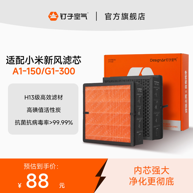 适配小米新风机滤芯过滤网图片