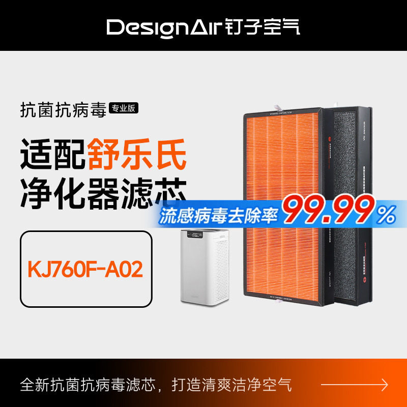 适配舒乐氏空气净化器滤芯图片