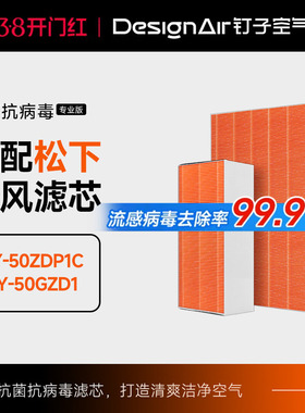 适配松下新风系统滤芯FY-35/25/15/50ZDP1C过滤网FY-E15/25/35PMA