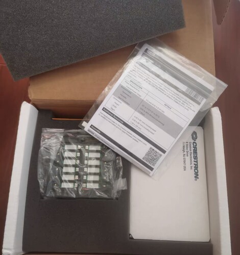 全新快思聪crestron智能墙装按键面板c2ni-cb-w-t c2ni-cb-b-t