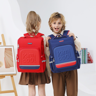 kimicool书包男生小学生一到三六年级女孩减负护脊超轻便儿童背包