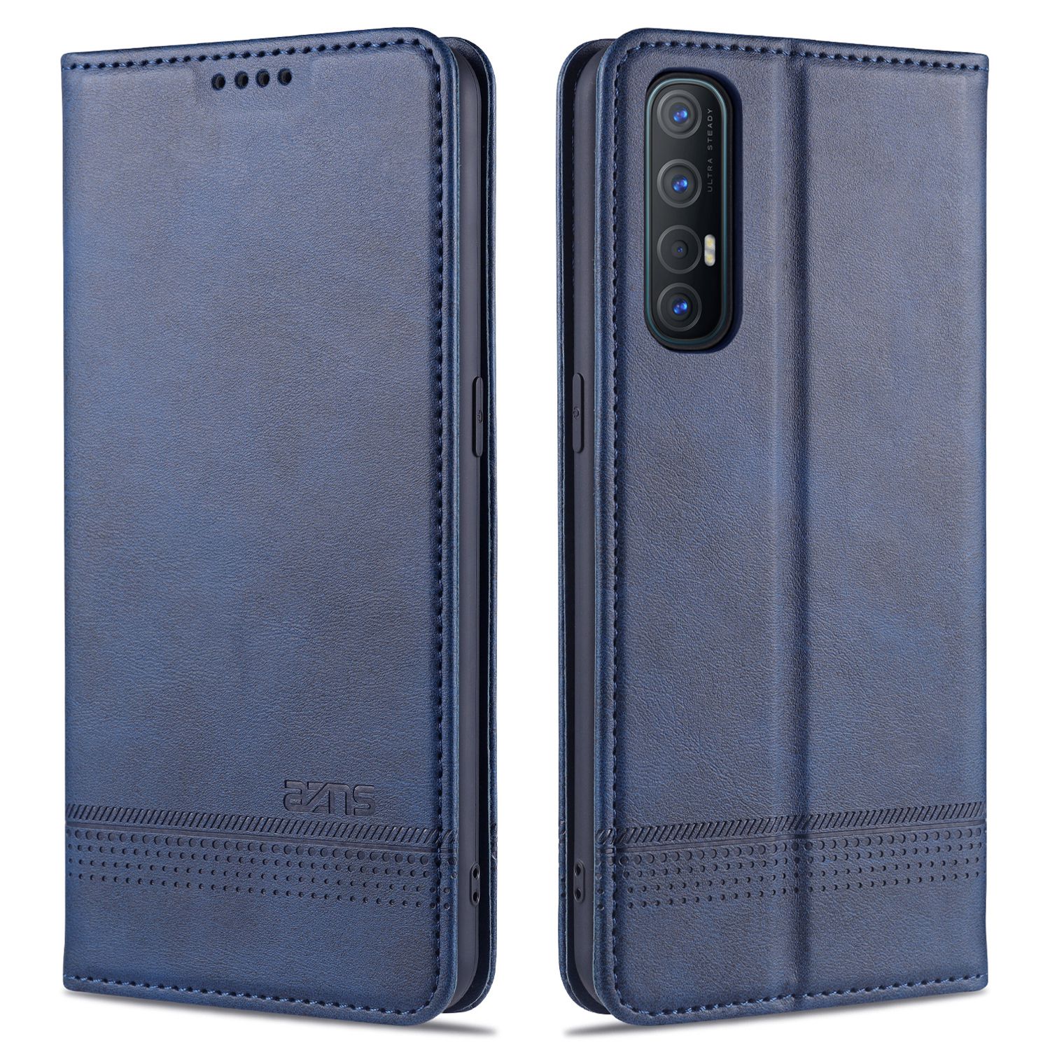 OPPOReno3Pro仿皮商务翻盖款