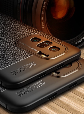 红米K40PRO+手机壳Redmi k40por+高档皮纹磨砂黑色k40proplus镜头全包保护k40pr0+硅胶防摔redmik40pro+商务