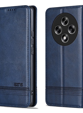 适用OPPO A3 5G手机壳翻盖oppoA3 5g折叠皮套PKA110前后保护a35g支架式0ppoa全包防摔opooa插卡零钱包oopoa软