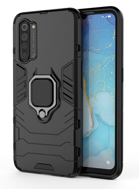 OPPO K7手机壳opppk7气囊军事防摔0ppok全包磨砂oppok7创意磁吸一体指环K75g潮PCLM50男士oppk硅胶poopk新品