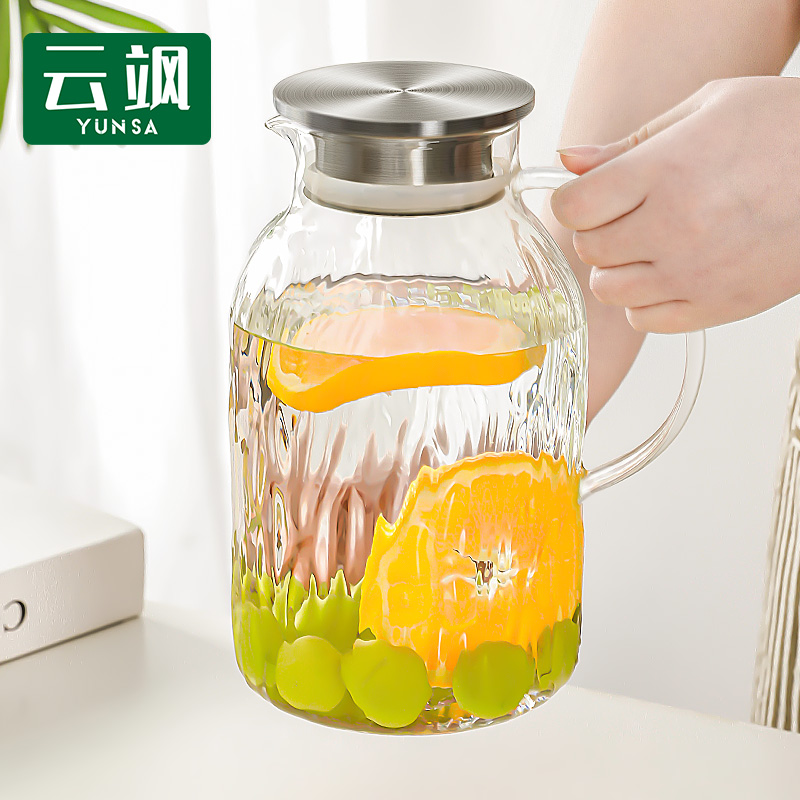 云飒高硼硅玻璃欧式简约冷水壶