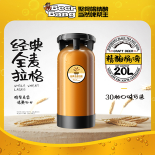 精酿啤酒桶装 20升原浆鲜啤生啤扎啤酒吧酒馆饭店餐厅打酒站商用