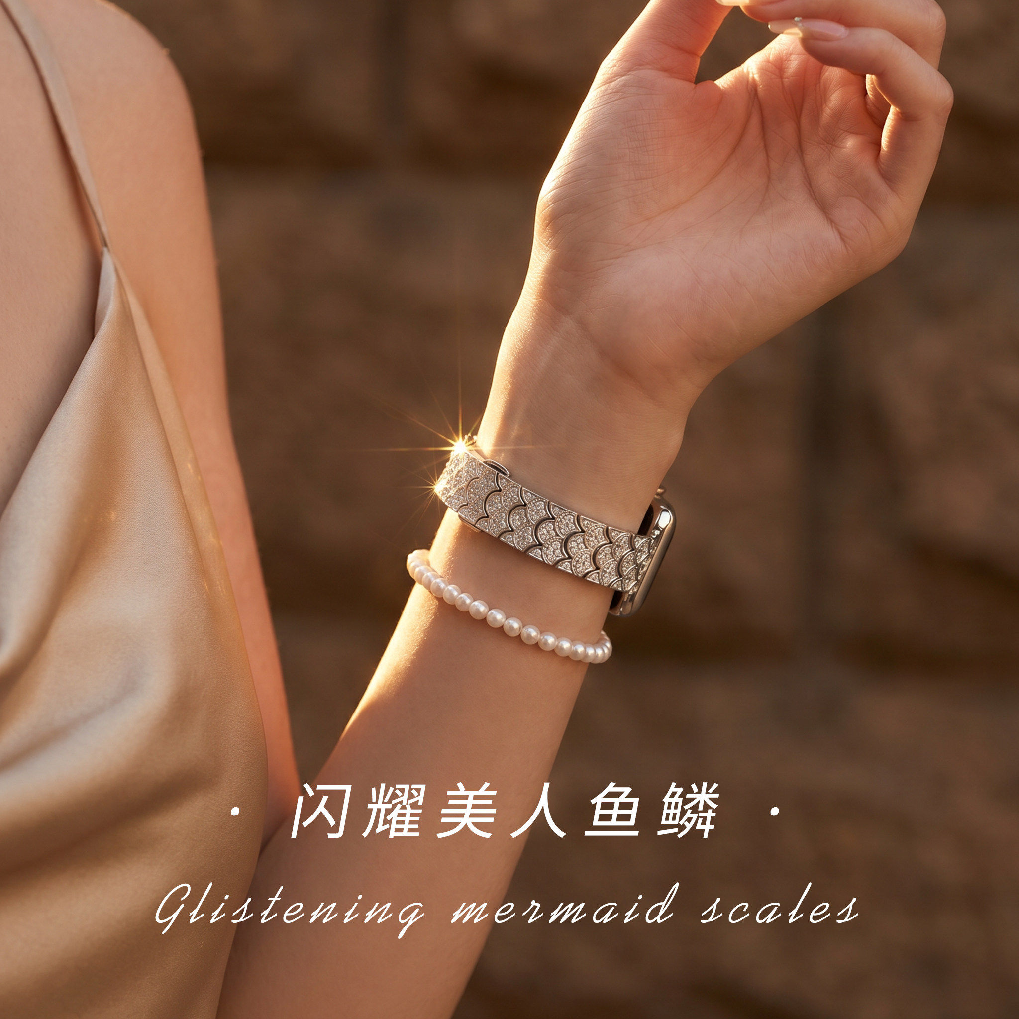 适用小米手环10pro表带9pro女生8pro金属10Pro陶瓷版新款红米watch6智能手表链JY男女款夏高级感金属表带