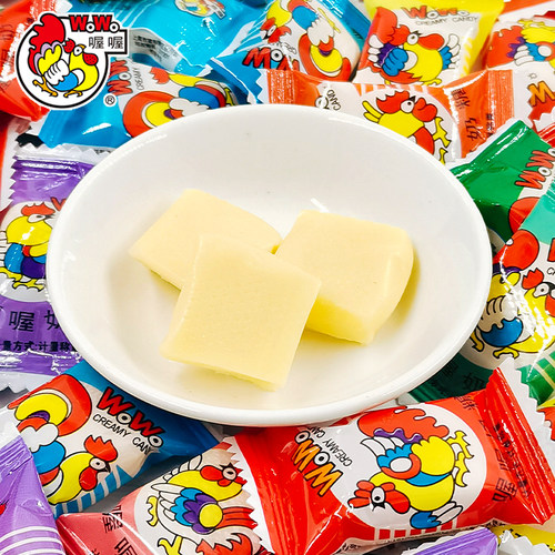 喔喔奶糖糖果儿童小零食