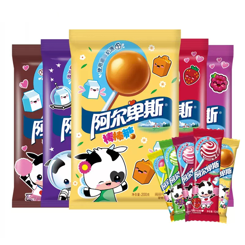 阿尔卑斯水果味棒棒糖