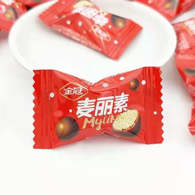 金冠500g结婚麦丽素喜糖巧克力