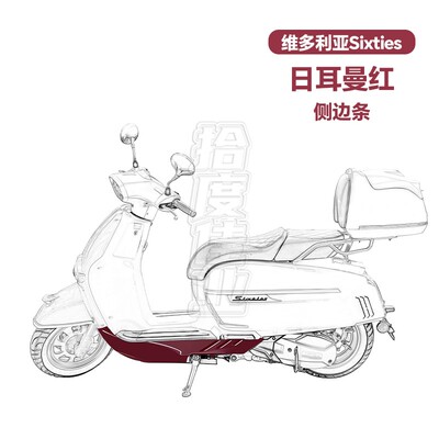 适用21-23款维多利亚侧边条