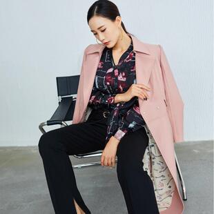 EF3245333102卡索castle高端爆款风衣2024新款秋韩版外套时尚女装