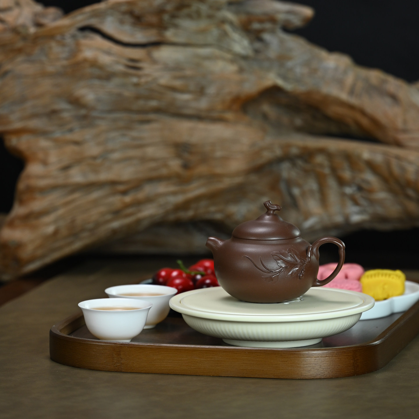 伯元中式紫砂原矿瓜趣