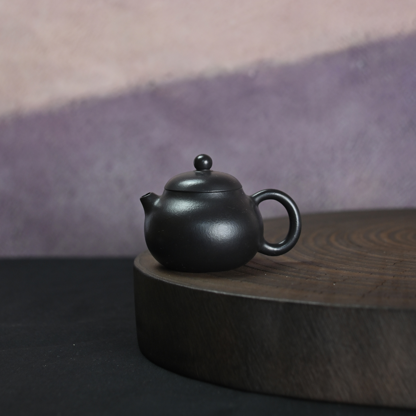 宜兴紫砂壶原矿朱泥捂灰文旦全手工小品自用功夫茶具泡茶壶 100ml