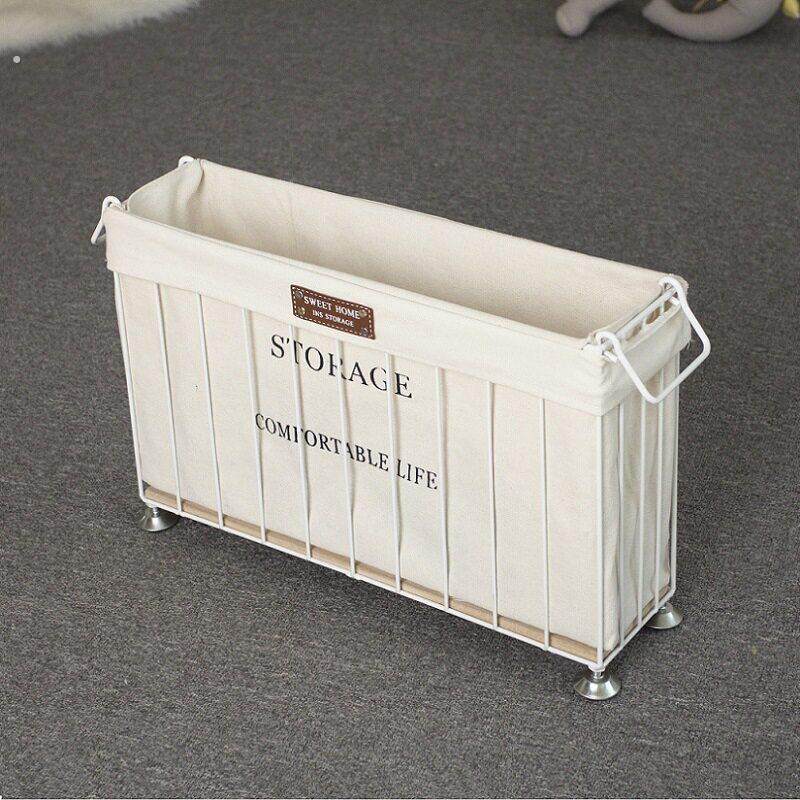 瑜伽收纳层架健身房运动器材整理工具铁艺带轮脏衣篮夹缝置物筐架
