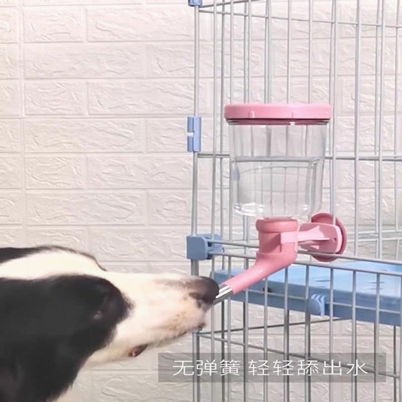 滚珠式自动宠物喂水器狗喝水器悬挂式宠物水杯挂笼宠物饮水器