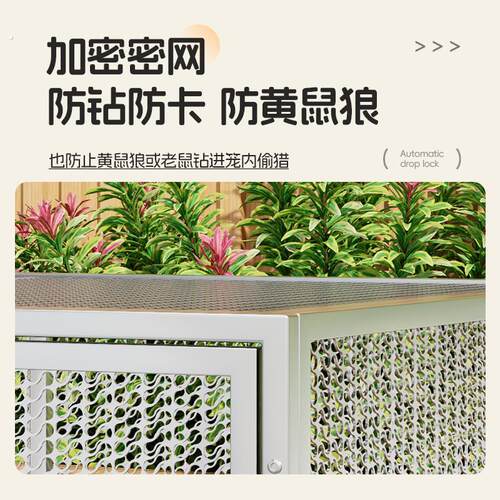鸡笼子农村家用大型牲畜笼运输鸽子笼兔子芦丁鸡鸭鹅养殖防黄鼠狼