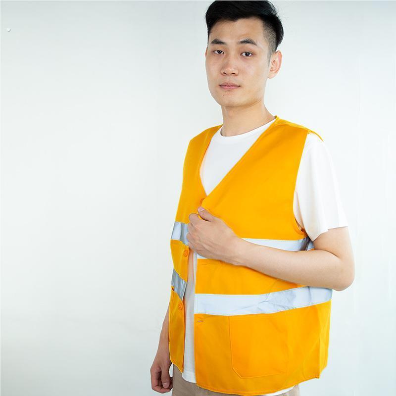 德国工适艺铁制服路呢面料马黄甲加厚舒透气劳01830动环卫马甲色