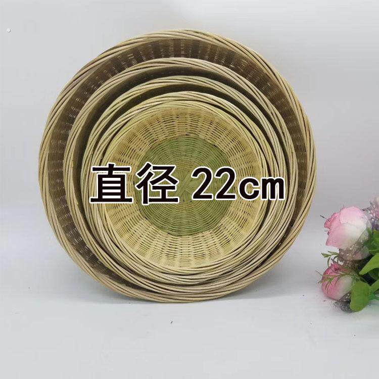 竹制竹子底子盖子手工木桶竹筒双层家用蒸笼甑子蒸饭桶竹编底拱形