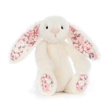 正品Jellycat英国花布邦尼兔樱花耳朵兔玩偶情侣赠送礼物