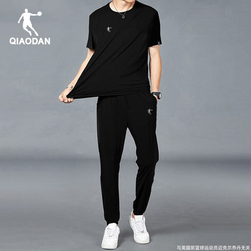 轻薄运动套装乔丹吸湿排汗训练男