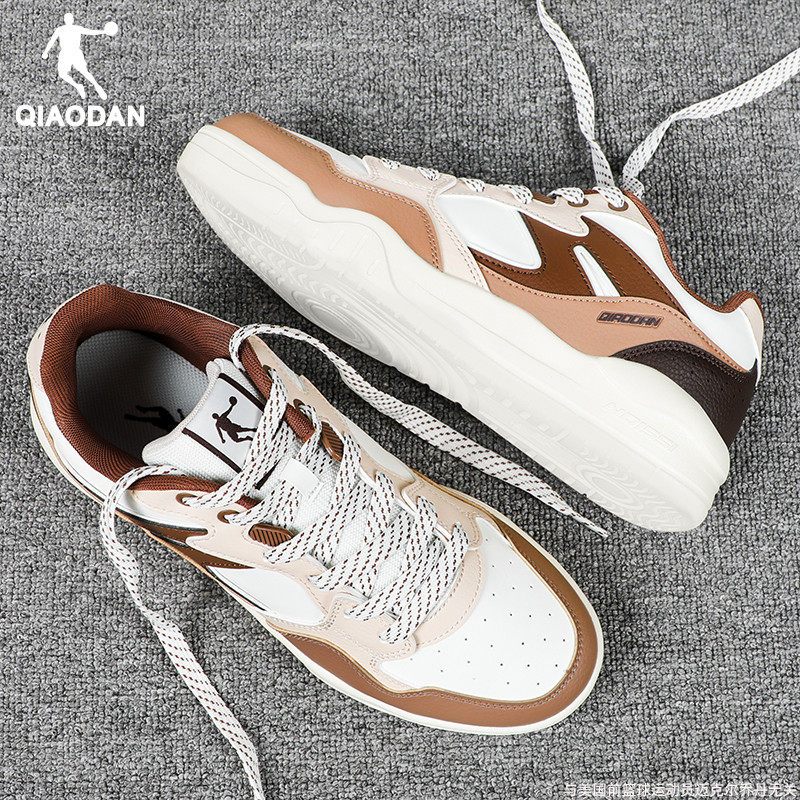 乔丹板鞋男2025秋冬季新款正品潮流休闲厚底滑板鞋青少年运动鞋