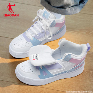 乔丹女鞋高帮板鞋女2025秋冬季新款休闲鞋子官方旗舰店正品运动鞋