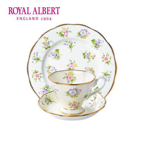 royalalbert皇家百年咖啡杯碟