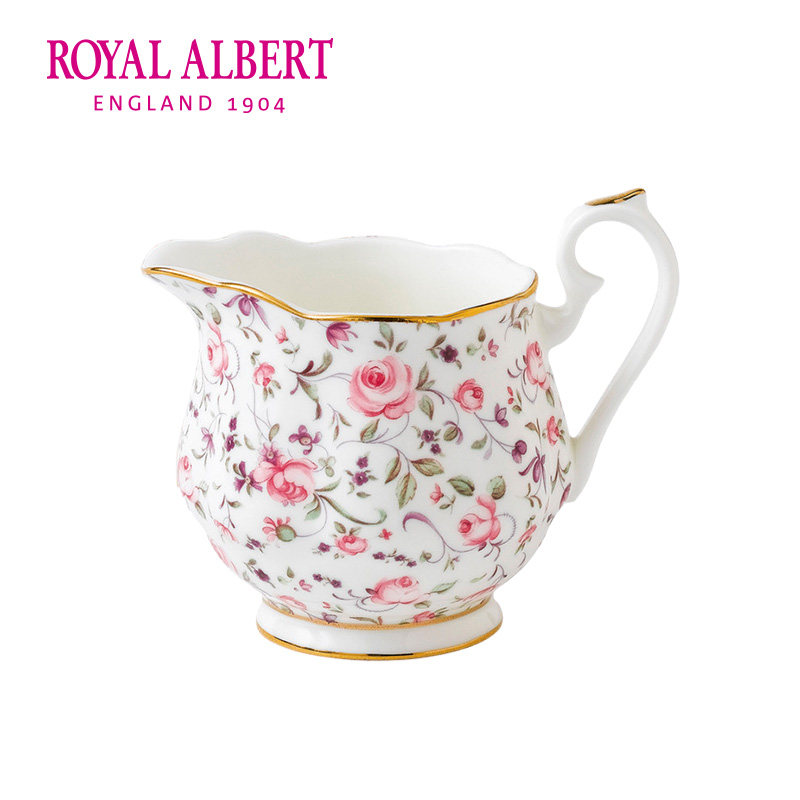 Royal Albert皇家阿尔伯特骨瓷糖缸奶罐奶盅咖啡加奶杯