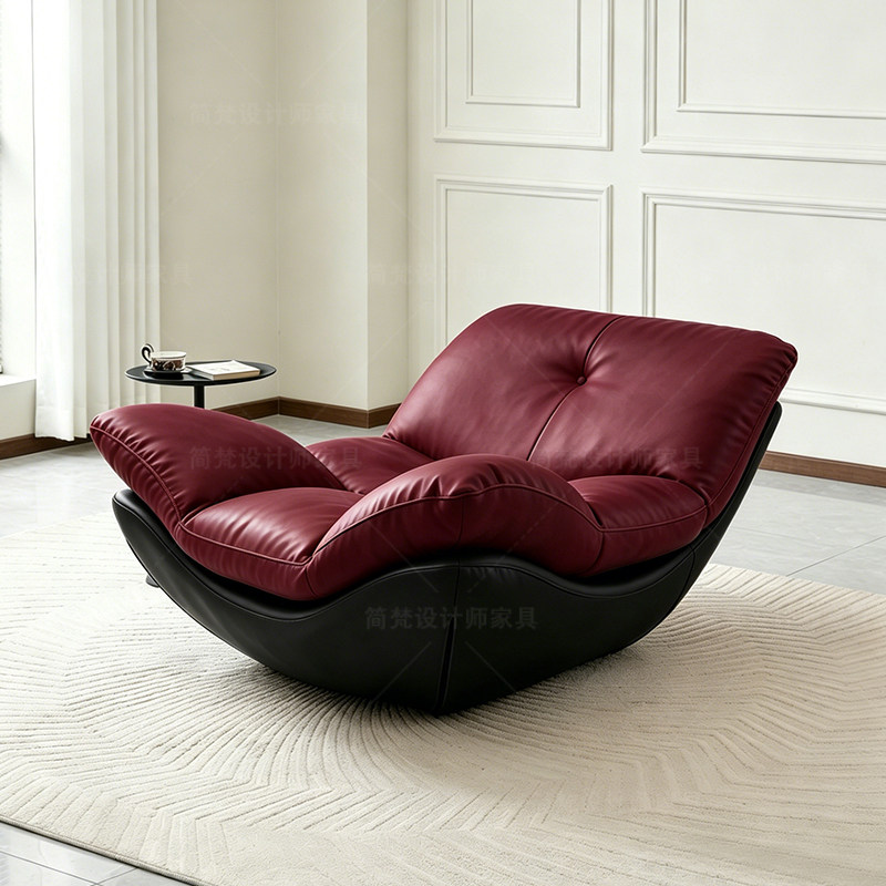 客厅懒人沙发贵妃单人小户型阳台休闲椅2026新款办公室午休躺椅