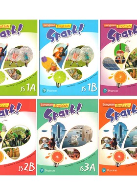 香港朗文原版进口初中教材 Longman English Spark Student's Book JS1A1B2A2B3A3B 学生课本