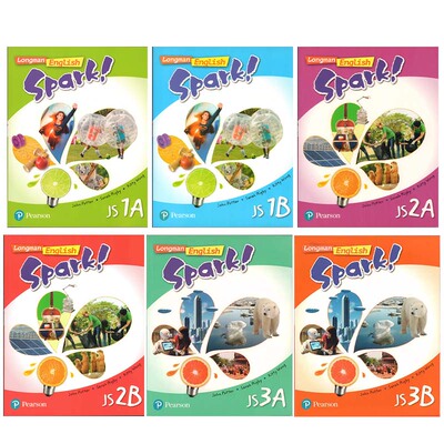 香港朗文原版进口初中教材 Longman English Spark Student's Book JS1A1B2A2B3A3B 学生课本