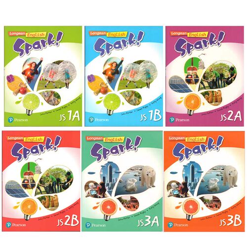 香港朗文原版进口初中教材 Longman English Spark Student's Book JS1A1B2A2B3A3B 学生课本
