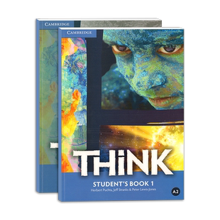 原版 Cambridge Think Level 1级 A2学生套装 剑桥YLE/KET考试备考书 剑桥大学出版社初中英语教材 剑桥Think 外国语学校英语教材