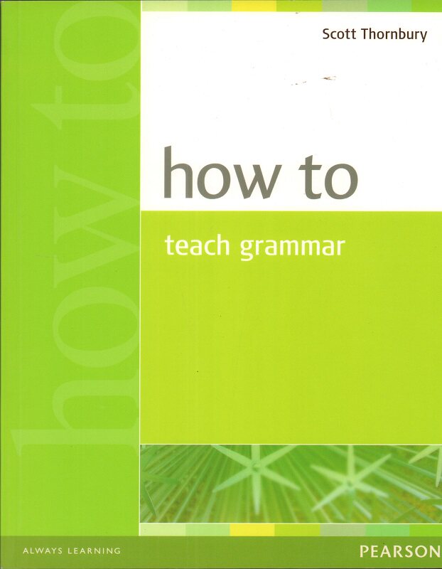 原版进口 How to teach grammar 如何教学语法 培生教师系列 英文原版进口 英语语法