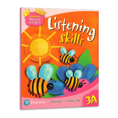 Longman Welcome to English 3A听力练习册Listening skills 3A Gold新版香港朗文少儿英语教辅三年级上学期听力练习册原版书籍